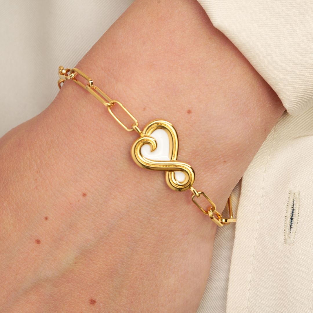 Bracelet Amour sur chaîne