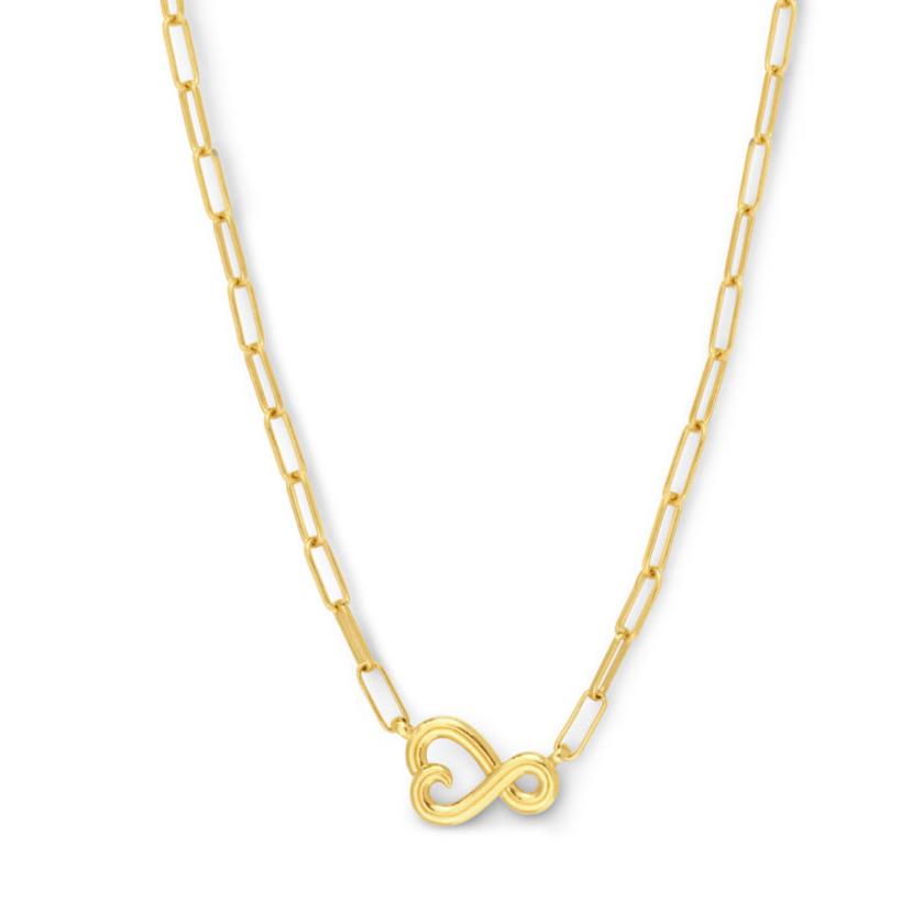 Collier Amour infini Rock or